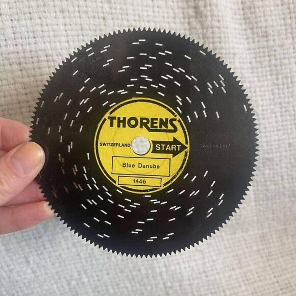 Thorens Switzerland‎ 4 1/2" Disc Classic Music Show Tune #1446 Blue Danube